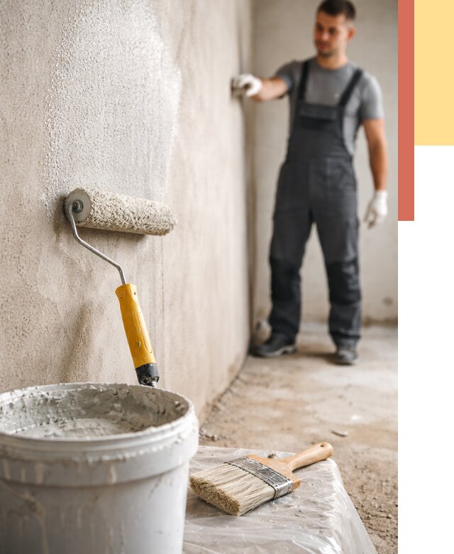 Нанесение бетоноконтакта на стены в Тихвине от 4590 руб. быстро и недорого | ОТДЕЛОЧНИК-Тхв