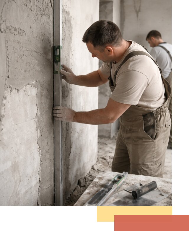 Установка штукатурных маяков в Тихвине с гарантией качества