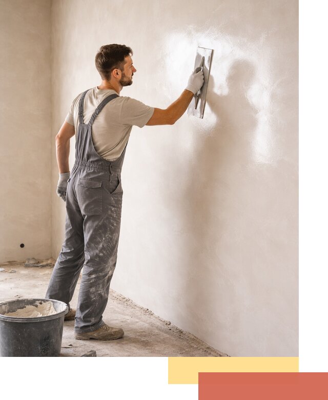 Глянцевание штукатурки стен в Тихвине профессионально и быстро