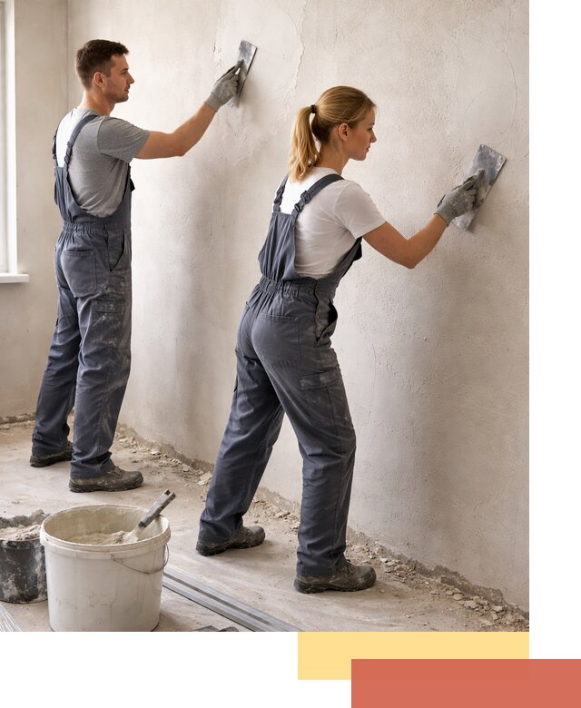 Штукатурка стен под обои в Тихвине профессионально и быстро