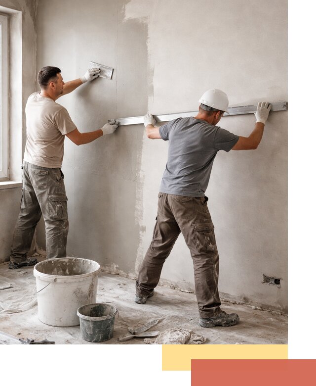 Штукатурка стен под покраску в Тихвине качественно и быстро