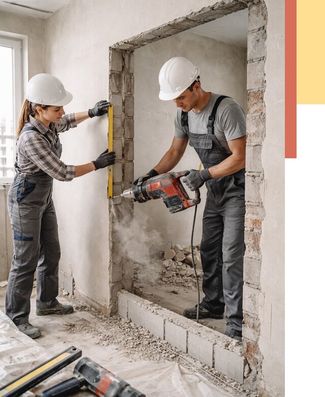 Создание проемов в стенах в Тихвине от 7103 руб. — алмазная резка и расширение | ОТДЕЛОЧНИК-Тхв