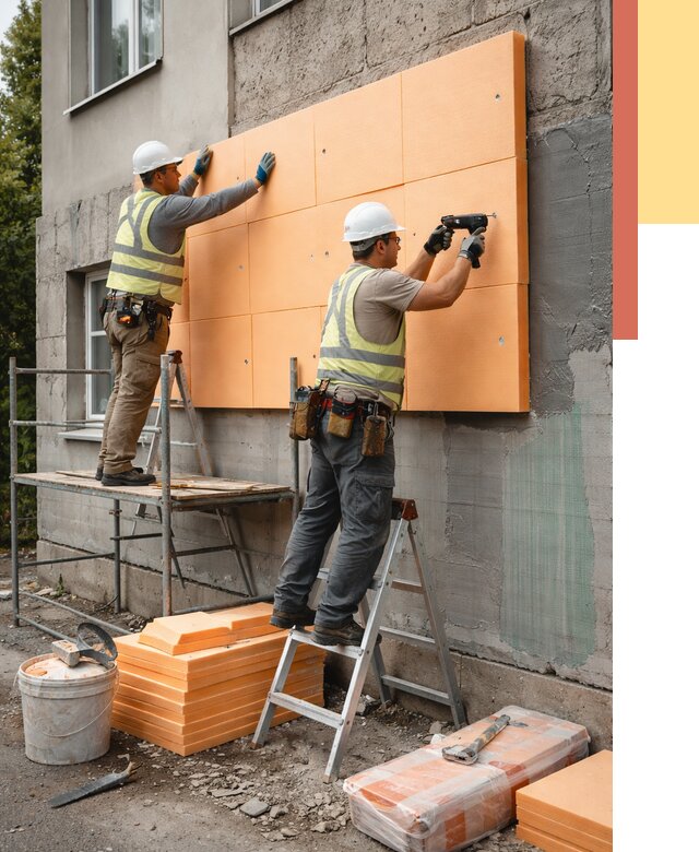 Утепление стен пеноплексом в Тихвине от 2022 руб./м2 — быстро и недорого | ОТДЕЛОЧНИК-Тхв