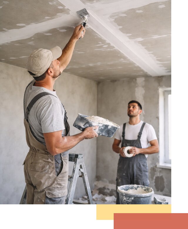 Обработка швов потолка ГКЛ в Тихвине: качественная заделка и шпатлевка