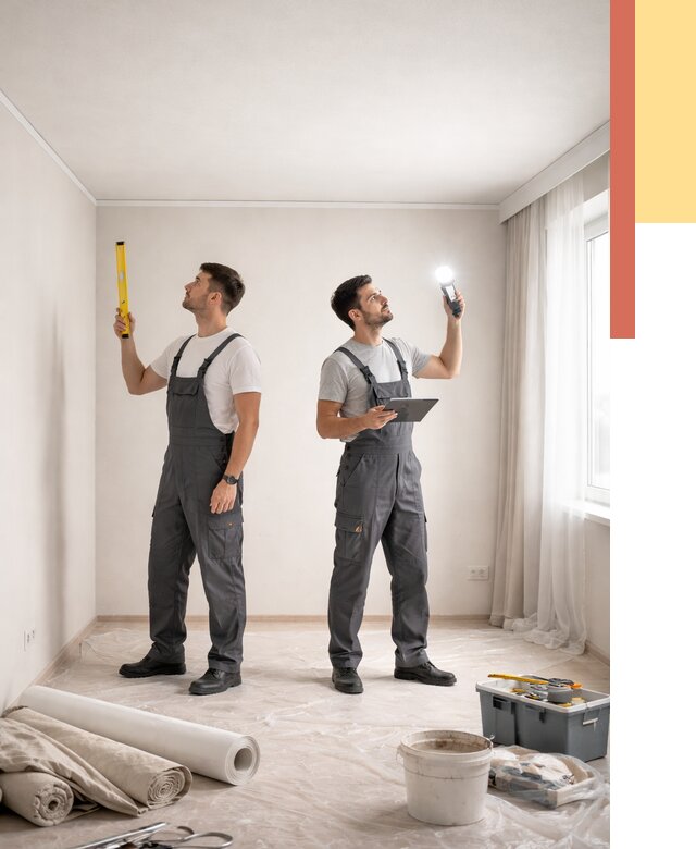 Отделка потолка в Тихвине недорого от 820 руб/м2 | Услуги ОТДЕЛОЧНИК-Тхв